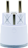 Shelly · Plug & Play \"Plug S Gen3 Matter\" · Smarter Zwischenstecker · 12A · Messfunktion · WLAN · Matter · BT · weiß