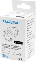 Shelly · Plug & Play \"Plug S Gen3 Matter\" · Smarter Zwischenstecker · 12A · Messfunktion · WLAN · Matter · BT · weiß