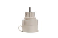 Shelly · Plug & Play \"Outdoor Plug S Gen3\" · Zwischenstecker für draußen · 12A · Messfunktion · WLAN · Matter · BT