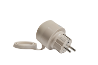 Shelly · Plug & Play \"Outdoor Plug S Gen3\" · Zwischenstecker für draußen · 12A · Messfunktion · WLAN · Matter · BT