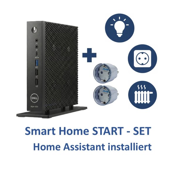 Home Assistant Hub Advanced inkl. 2x Shelly Plug S - WLAN - Smart Plug Bundle